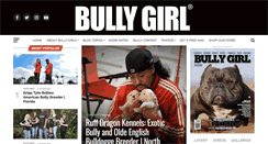 Desktop Screenshot of bullygirlmagazine.com